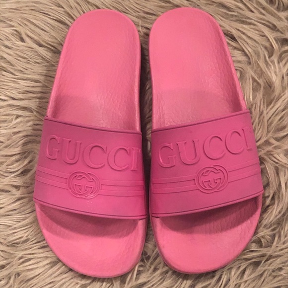gucci beach slides